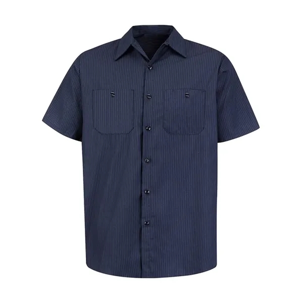 Red Kap Men's Industrial Short Sleeve Work Shirt - Red Kap Men's Industrial Short Sleeve Work Shirt - Image 33 of 56