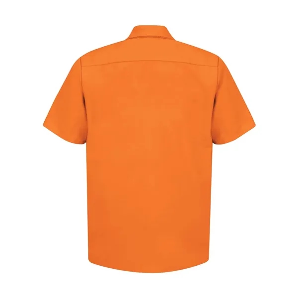 Red Kap Men's Industrial Short Sleeve Work Shirt - Red Kap Men's Industrial Short Sleeve Work Shirt - Image 38 of 56