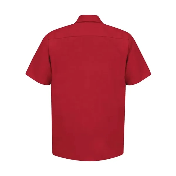Red Kap Men's Industrial Short Sleeve Work Shirt - Red Kap Men's Industrial Short Sleeve Work Shirt - Image 45 of 56