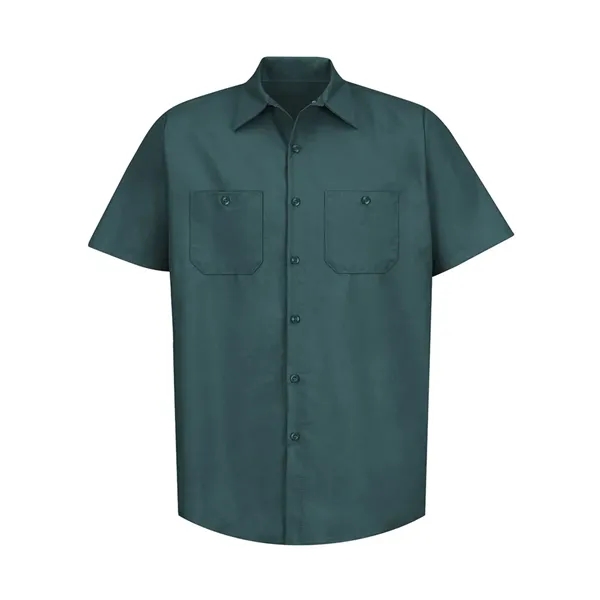Red Kap Men's Industrial Short Sleeve Work Shirt - Red Kap Men's Industrial Short Sleeve Work Shirt - Image 49 of 56