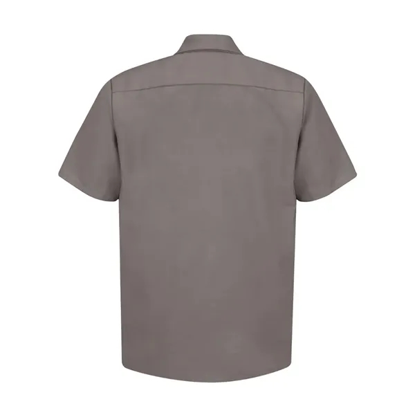 Red Kap Men's Tall Industrial Short Sleeve Work Shirt - Red Kap Men's Tall Industrial Short Sleeve Work Shirt - Image 14 of 42