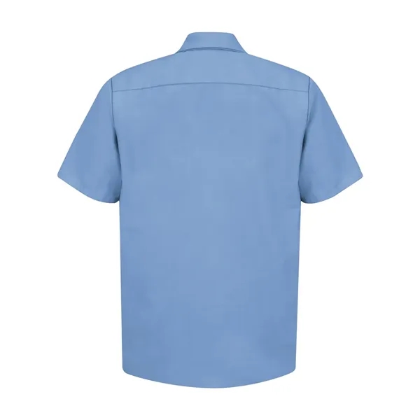 Red Kap Men's Tall Industrial Short Sleeve Work Shirt - Red Kap Men's Tall Industrial Short Sleeve Work Shirt - Image 21 of 42