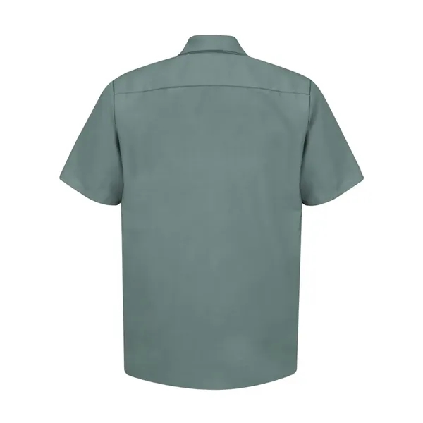 Red Kap Men's Tall Industrial Short Sleeve Work Shirt - Red Kap Men's Tall Industrial Short Sleeve Work Shirt - Image 24 of 42