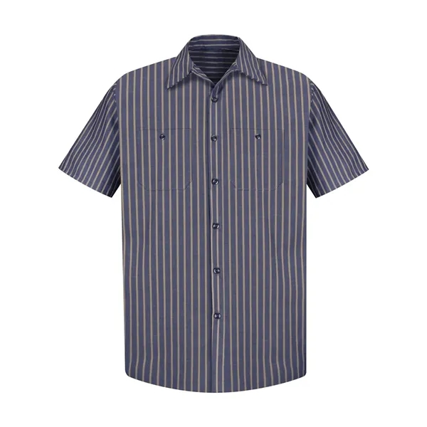 Red Kap Men's Tall Industrial Short Sleeve Work Shirt - Red Kap Men's Tall Industrial Short Sleeve Work Shirt - Image 29 of 42