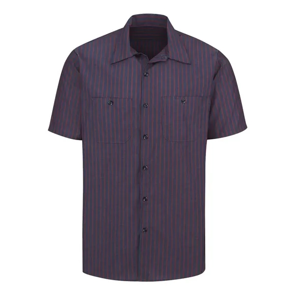 Red Kap Men's Tall Industrial Short Sleeve Work Shirt - Red Kap Men's Tall Industrial Short Sleeve Work Shirt - Image 31 of 42