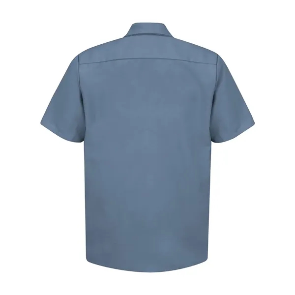 Red Kap Men's Tall Industrial Short Sleeve Work Shirt - Red Kap Men's Tall Industrial Short Sleeve Work Shirt - Image 35 of 42