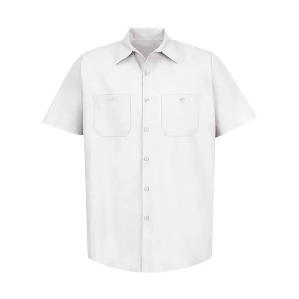 Red Kap Men's Tall Industrial Short Sleeve Work Shirt - Red Kap Men's Tall Industrial Short Sleeve Work Shirt - Image 42 of 42