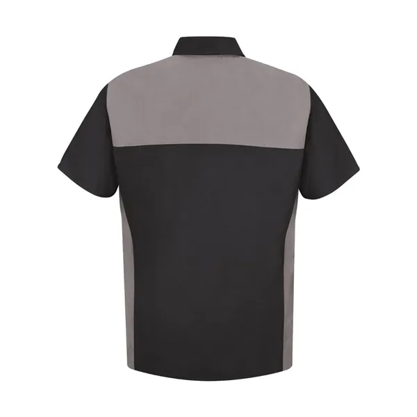 Red Kap Men's Short Sleeve Motorsports Shirt - Red Kap Men's Short Sleeve Motorsports Shirt - Image 2 of 10