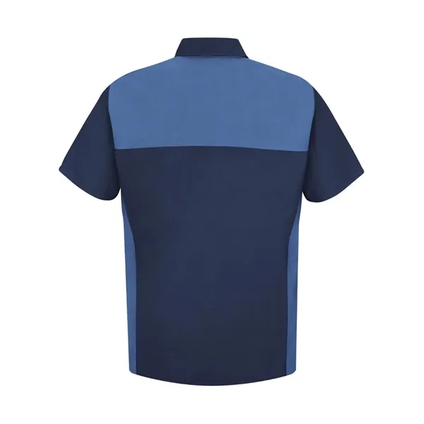 Red Kap Men's Short Sleeve Motorsports Shirt - Red Kap Men's Short Sleeve Motorsports Shirt - Image 8 of 10