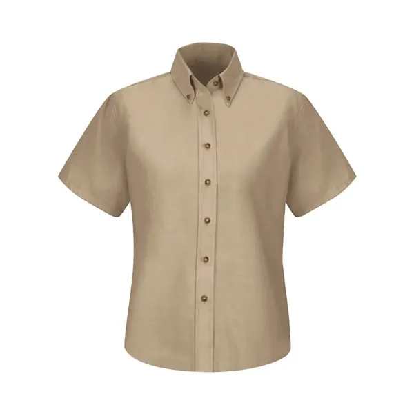 Red Kap Women's Poplin Dress Shirt - Red Kap Women's Poplin Dress Shirt - Image 5 of 16