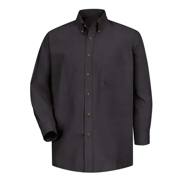 Red Kap Men's Poplin Dress Shirt - Red Kap Men's Poplin Dress Shirt - Image 6 of 54