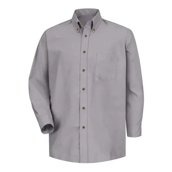 Red Kap Men's Poplin Dress Shirt - Red Kap Men's Poplin Dress Shirt - Image 45 of 54