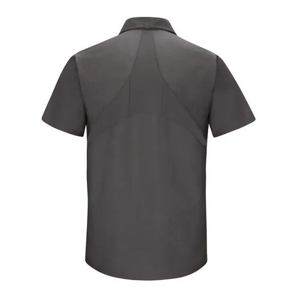 Red Kap Men's Mimix™ Short Sleeve Work Shirt - Red Kap Men's Mimix™ Short Sleeve Work Shirt - Image 4 of 10