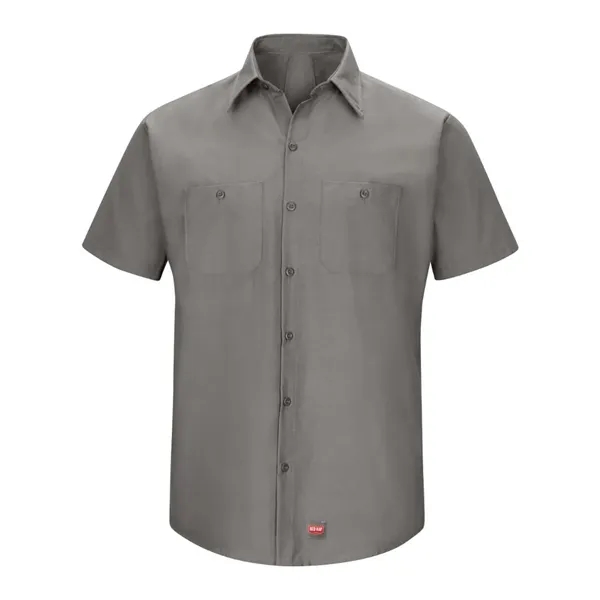 Red Kap Men's Mimix™ Short Sleeve Work Shirt - Red Kap Men's Mimix™ Short Sleeve Work Shirt - Image 5 of 10