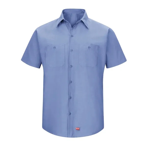 Red Kap Men's Mimix™ Short Sleeve Work Shirt - Red Kap Men's Mimix™ Short Sleeve Work Shirt - Image 7 of 10