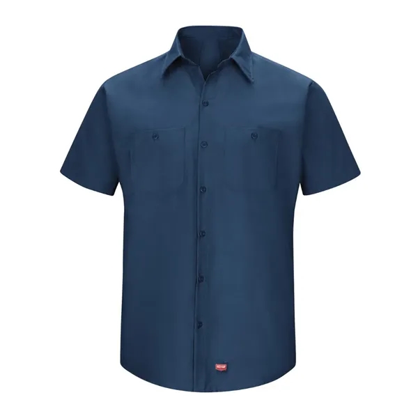 Red Kap Men's Mimix™ Short Sleeve Work Shirt - Red Kap Men's Mimix™ Short Sleeve Work Shirt - Image 9 of 10