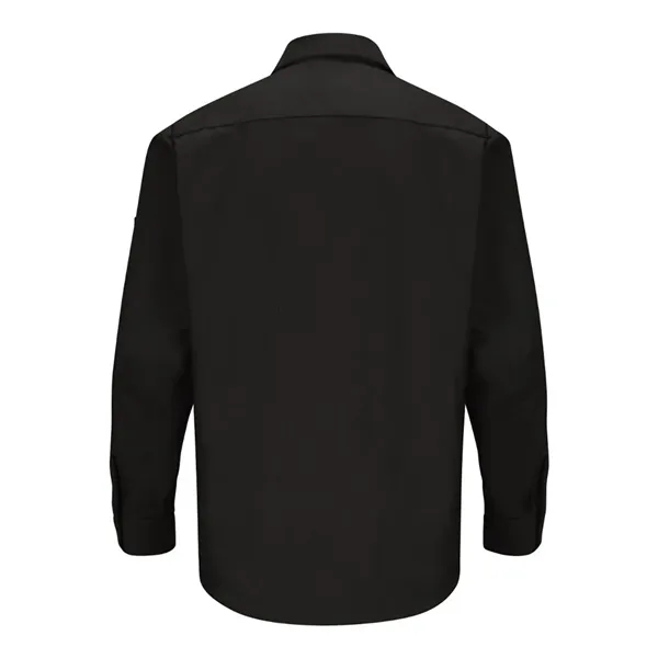 Red Kap Men's Long Sleeve Automotive Crew Shirt - Red Kap Men's Long Sleeve Automotive Crew Shirt - Image 2 of 17
