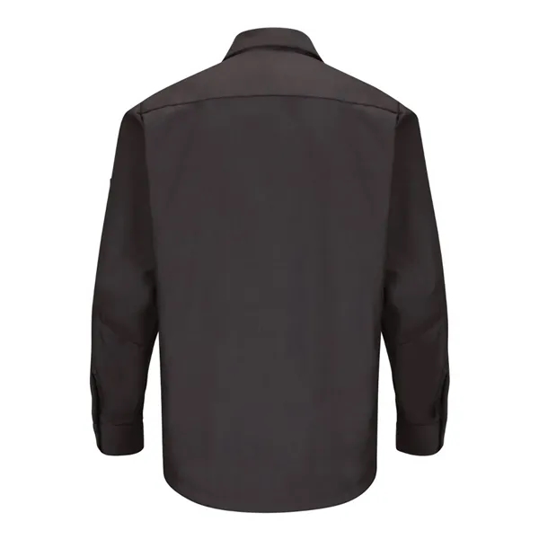 Red Kap Men's Long Sleeve Automotive Crew Shirt - Red Kap Men's Long Sleeve Automotive Crew Shirt - Image 10 of 17