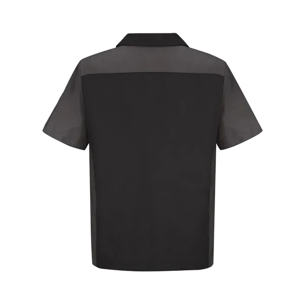 Red Kap Men's Short Sleeve Automotive Crew Shirt - Red Kap Men's Short Sleeve Automotive Crew Shirt - Image 4 of 18