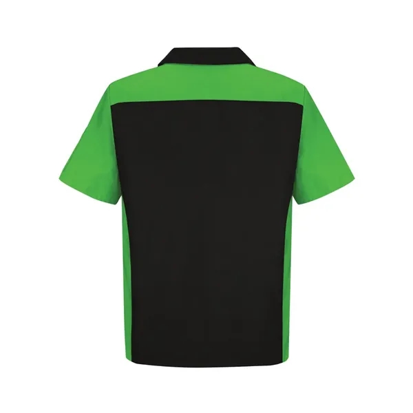 Red Kap Men's Short Sleeve Automotive Crew Shirt - Red Kap Men's Short Sleeve Automotive Crew Shirt - Image 6 of 18