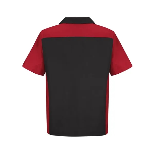 Red Kap Men's Short Sleeve Automotive Crew Shirt - Red Kap Men's Short Sleeve Automotive Crew Shirt - Image 8 of 18