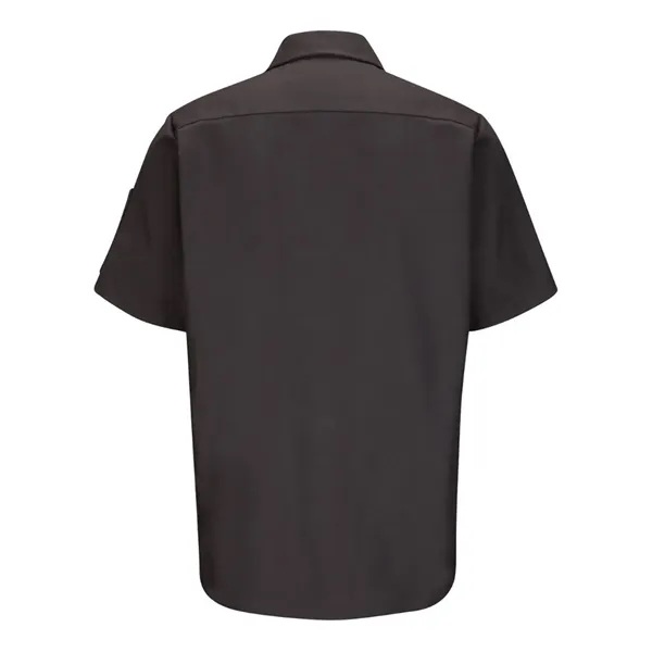 Red Kap Men's Short Sleeve Automotive Crew Shirt - Red Kap Men's Short Sleeve Automotive Crew Shirt - Image 10 of 18