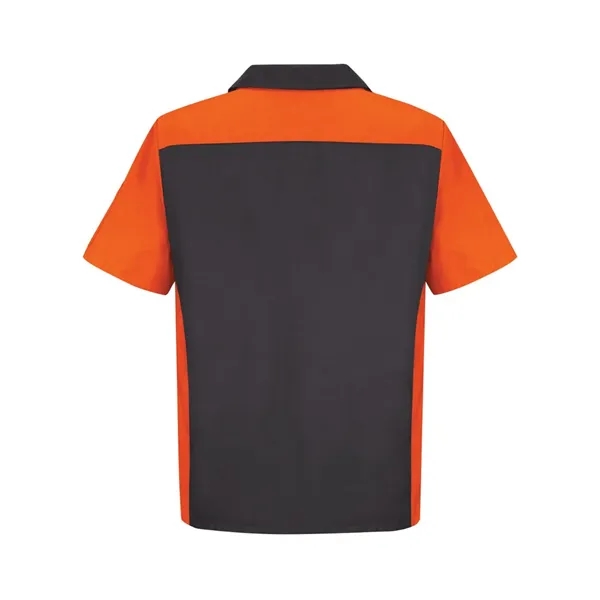 Red Kap Men's Short Sleeve Automotive Crew Shirt - Red Kap Men's Short Sleeve Automotive Crew Shirt - Image 14 of 18