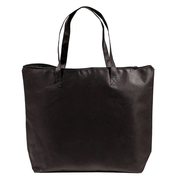 Non-Woven Zippered Tote Bag - Non-Woven Zippered Tote Bag - Image 2 of 5
