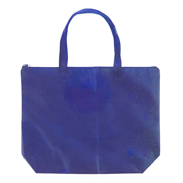 Non-Woven Zippered Tote Bag - Non-Woven Zippered Tote Bag - Image 4 of 5