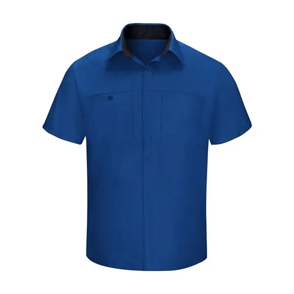 Red Kap Men's Performance Plus Short Sleeve Shirt with Oi... - Red Kap Men's Performance Plus Short Sleeve Shirt with Oi... - Image 15 of 16