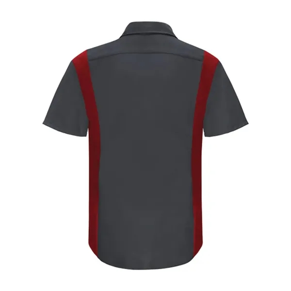 Red Kap Men's Tall Performance Plus Short Sleeve Shirt wi... - Red Kap Men's Tall Performance Plus Short Sleeve Shirt wi... - Image 8 of 16