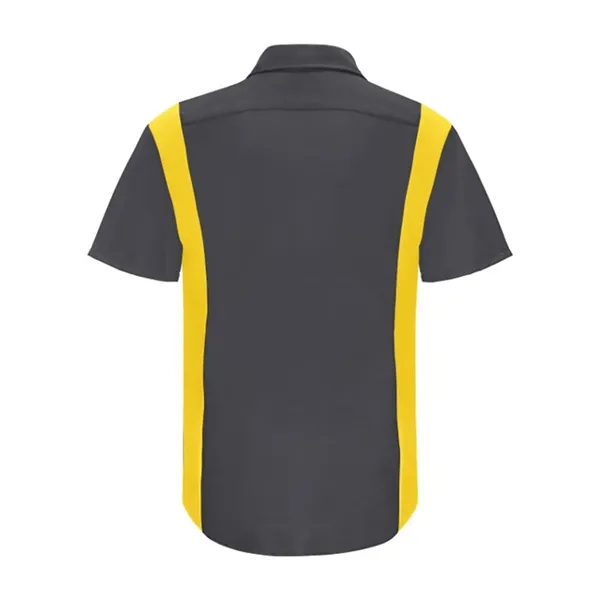 Red Kap Men's Tall Performance Plus Short Sleeve Shirt wi... - Red Kap Men's Tall Performance Plus Short Sleeve Shirt wi... - Image 10 of 16
