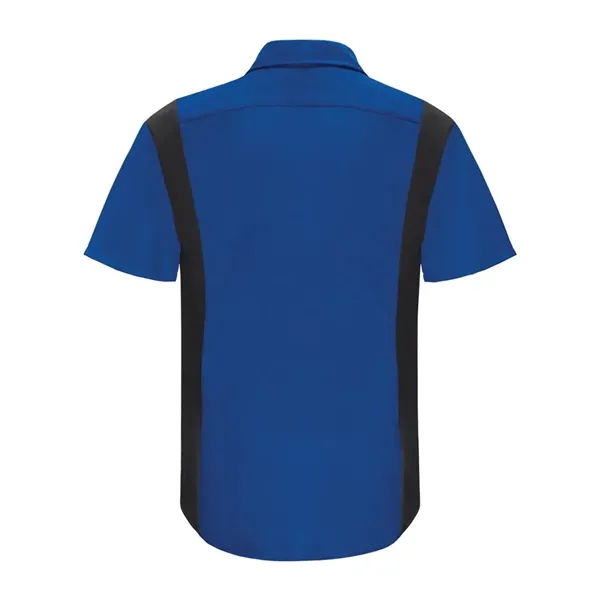 Red Kap Men's Tall Performance Plus Short Sleeve Shirt wi... - Red Kap Men's Tall Performance Plus Short Sleeve Shirt wi... - Image 16 of 16