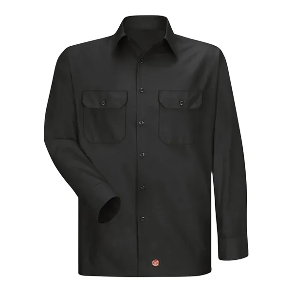 Red Kap Men's Ripstop Long Sleeve Shirt - Red Kap Men's Ripstop Long Sleeve Shirt - Image 1 of 12