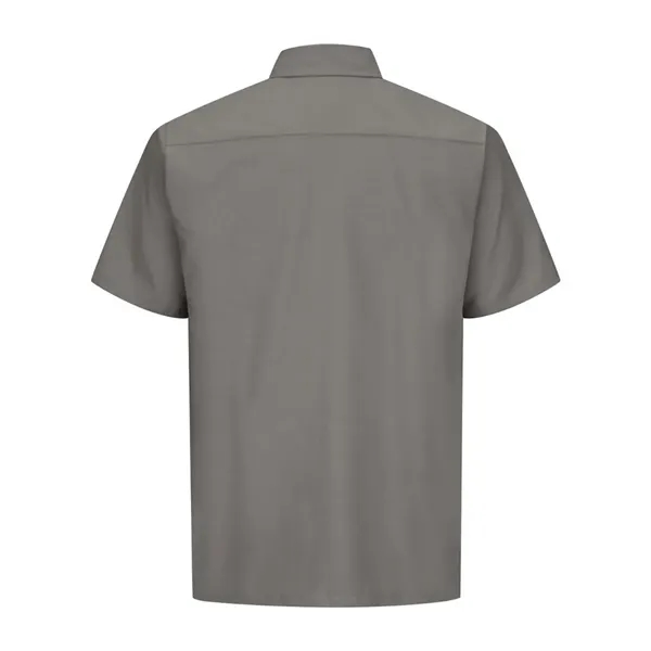 Red Kap Men's Ripstop Short Sleeve Work Shirt - Red Kap Men's Ripstop Short Sleeve Work Shirt - Image 6 of 12