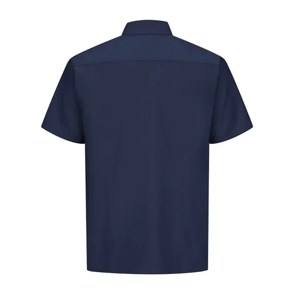 Red Kap Men's Tall Ripstop Short Sleeve Work Shirt - Red Kap Men's Tall Ripstop Short Sleeve Work Shirt - Image 12 of 12