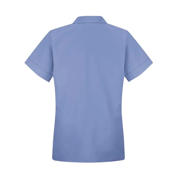 Red Kap Women's Loose Fit Short Sleeve Button Smock - Red Kap Women's Loose Fit Short Sleeve Button Smock - Image 2 of 10