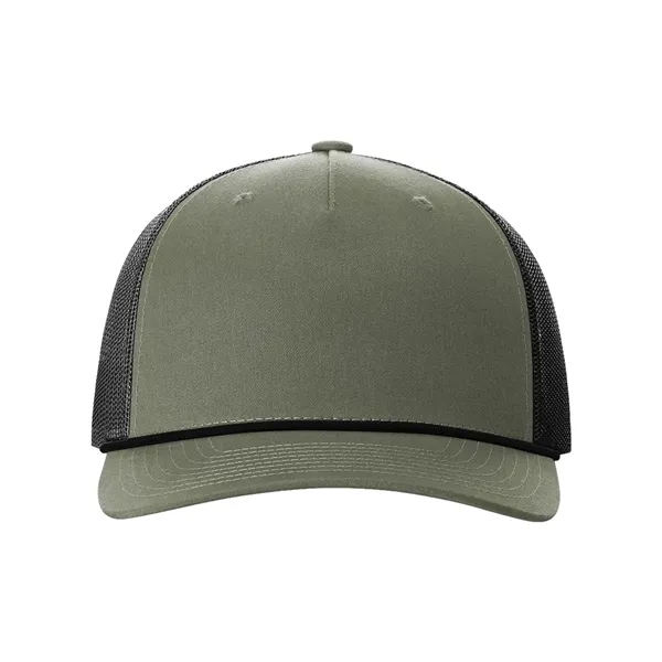 Richardson Five-Panel Trucker with Rope Cap - Richardson Five-Panel Trucker with Rope Cap - Image 10 of 18