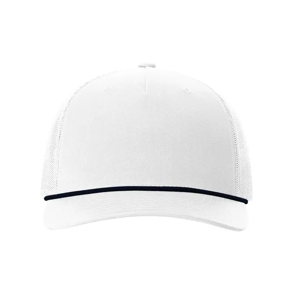 Richardson Five-Panel Trucker with Rope Cap - Richardson Five-Panel Trucker with Rope Cap - Image 17 of 18