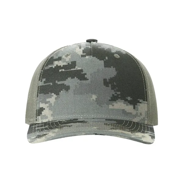 Richardson Five-Panel Printed Trucker Cap - Richardson Five-Panel Printed Trucker Cap - Image 9 of 72