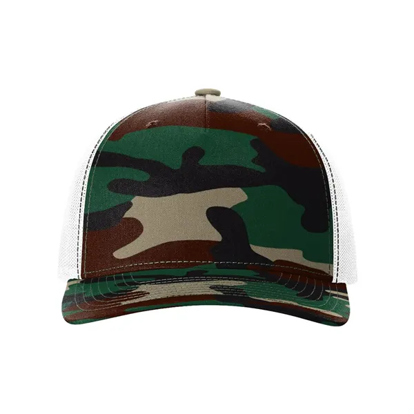 Richardson Five-Panel Printed Trucker Cap - Richardson Five-Panel Printed Trucker Cap - Image 13 of 72