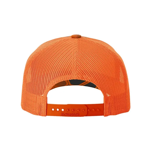 Richardson Five-Panel Printed Trucker Cap - Richardson Five-Panel Printed Trucker Cap - Image 21 of 72