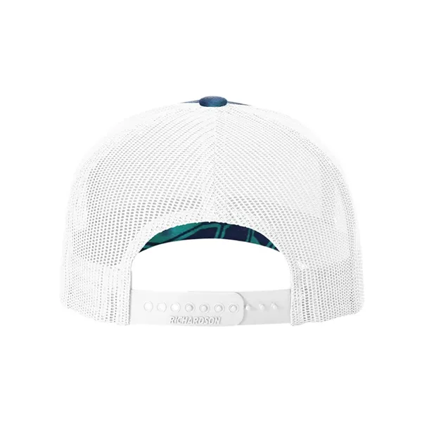 Richardson Five-Panel Printed Trucker Cap - Richardson Five-Panel Printed Trucker Cap - Image 26 of 72