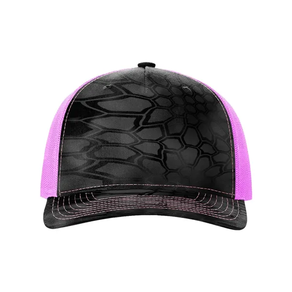 Richardson Five-Panel Printed Trucker Cap - Richardson Five-Panel Printed Trucker Cap - Image 32 of 72