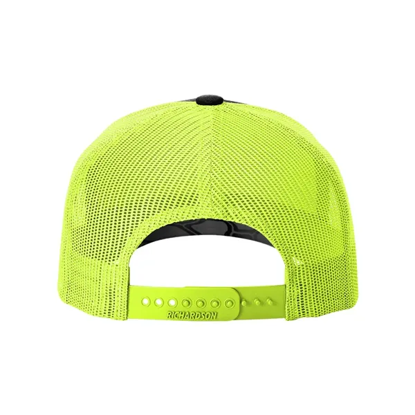 Richardson Five-Panel Printed Trucker Cap - Richardson Five-Panel Printed Trucker Cap - Image 34 of 72