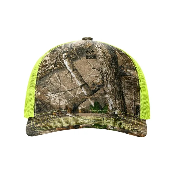 Richardson Five-Panel Printed Trucker Cap - Richardson Five-Panel Printed Trucker Cap - Image 54 of 72