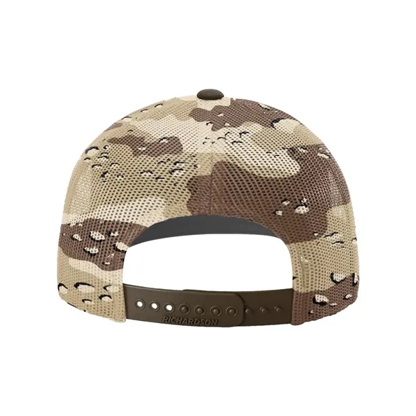 Richardson Printed Mesh Trucker Cap - Richardson Printed Mesh Trucker Cap - Image 4 of 16