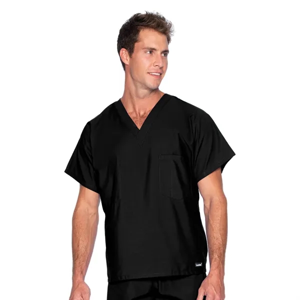 Landau - Essentials - Unisex Reversible 1-Pocket V-Neck Top - Landau - Essentials - Unisex Reversible 1-Pocket V-Neck Top - Image 0 of 0