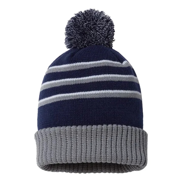Richardson Pom Cuffed Beanie - Richardson Pom Cuffed Beanie - Image 12 of 22