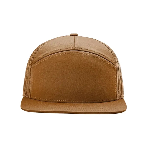 Richardson Seven-Panel Trucker Cap - Richardson Seven-Panel Trucker Cap - Image 7 of 34
